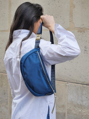 Sakari nylon satiné - Sapphire