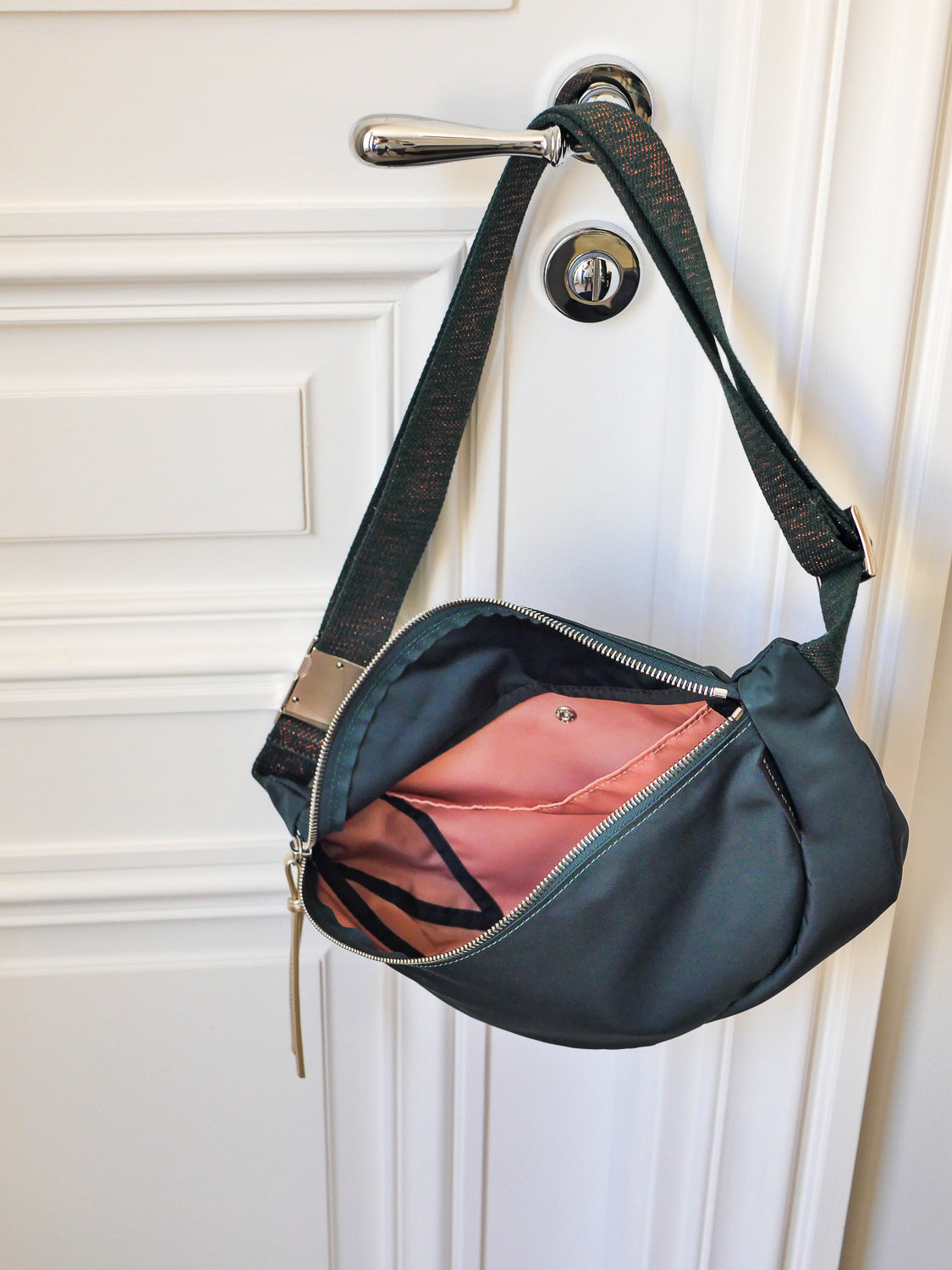 Sakari nylon satiné - Deep Sea