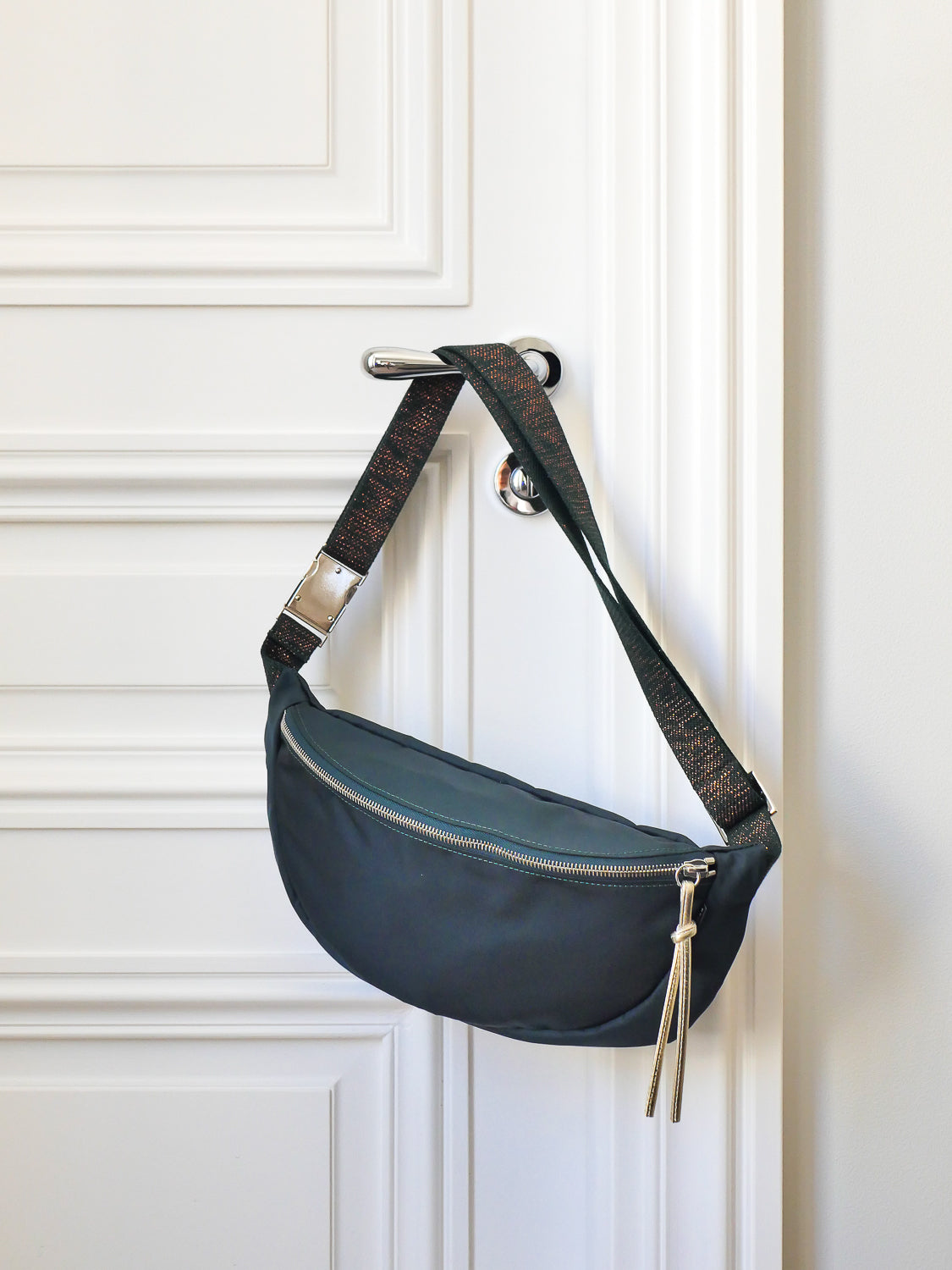 Sakari nylon satiné - Deep Sea