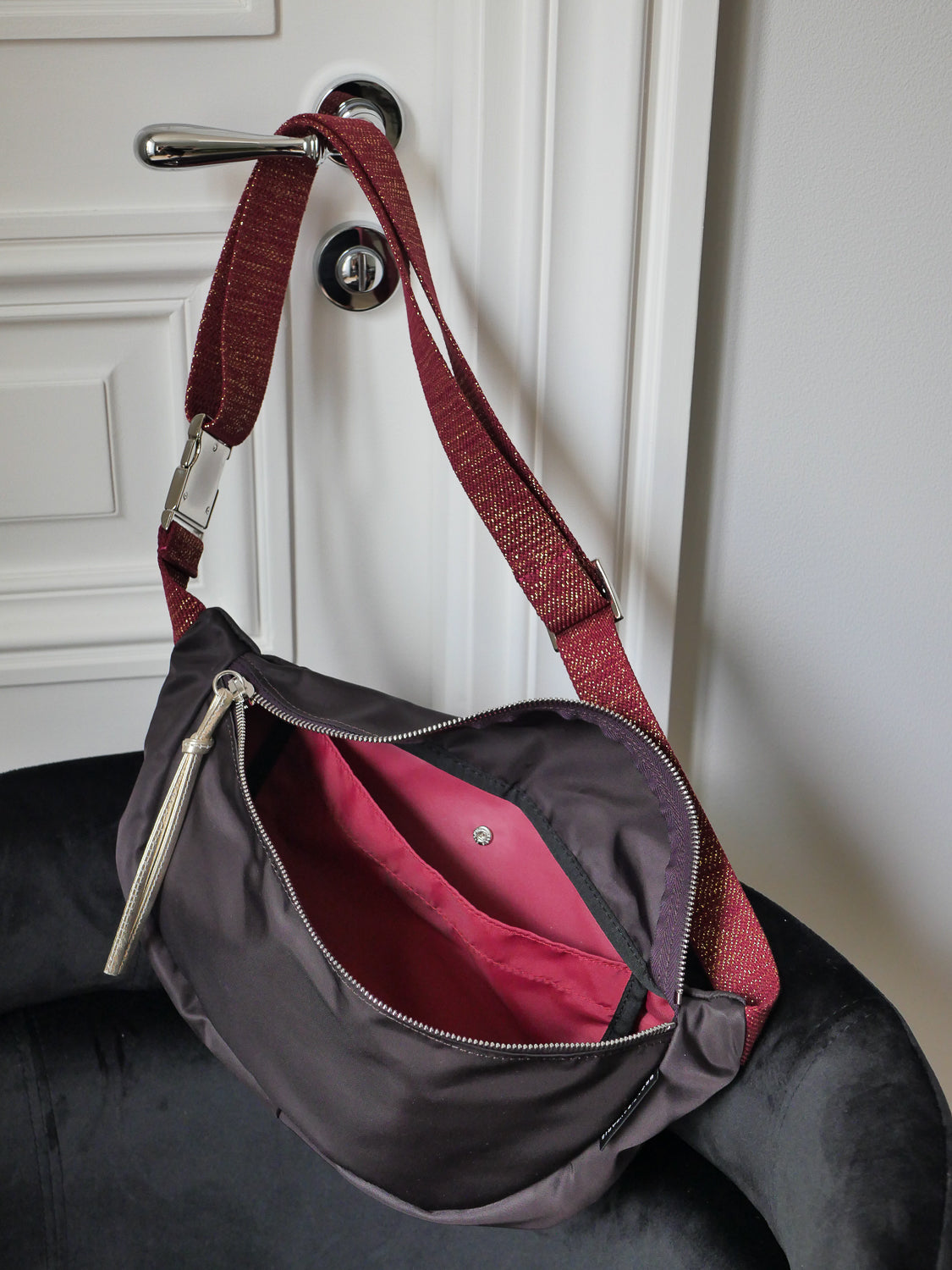 Sakari nylon satiné - Mure Sauvage