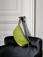 Sakari nylon satiné - Vert Anise