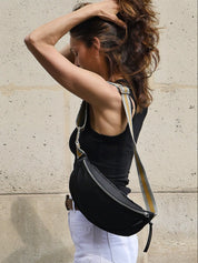 Sakari nylon satiné - Noir Swag