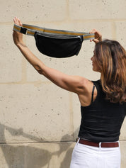 Sakari nylon satiné - Noir Swag