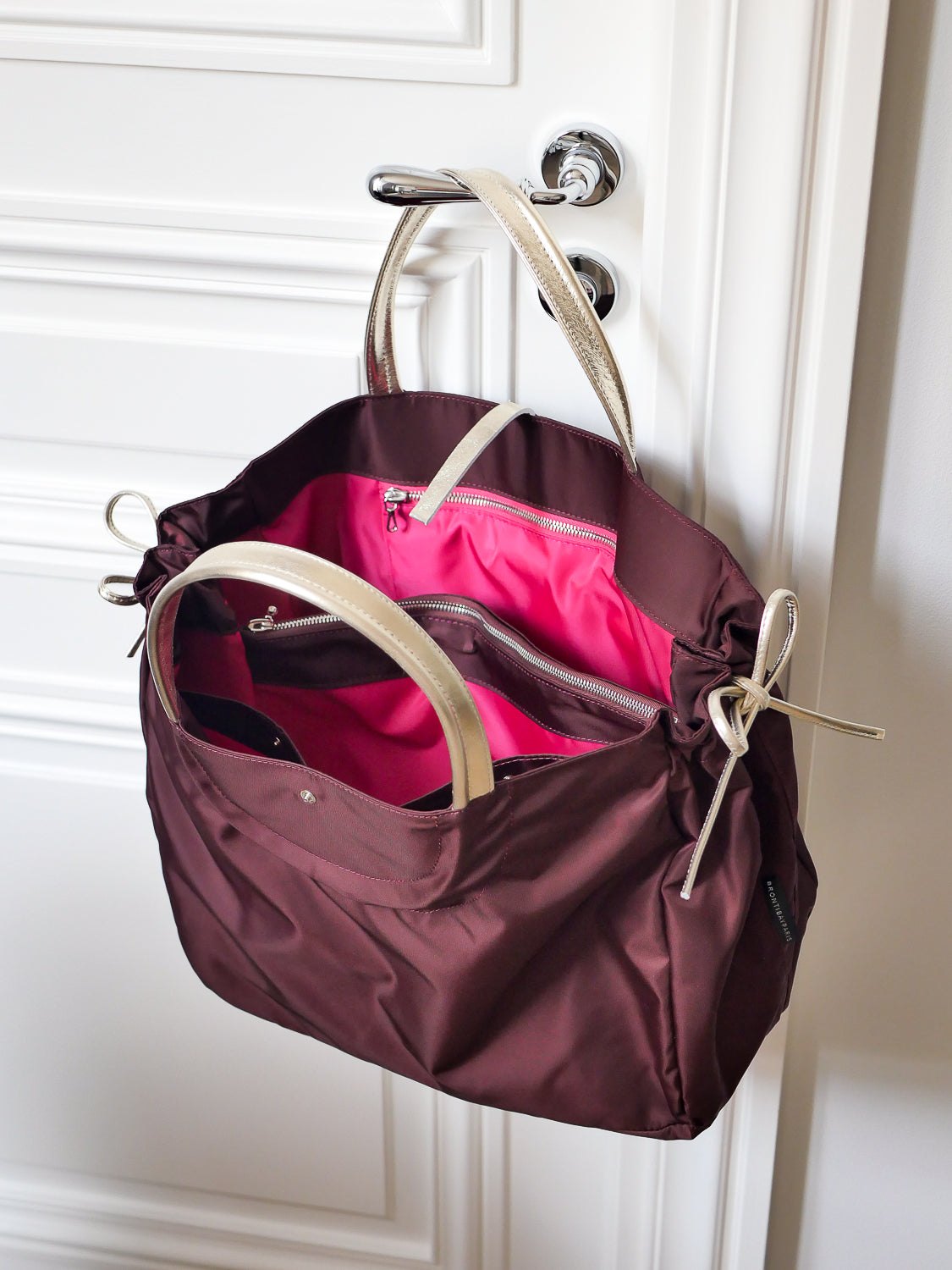 Venice satin nylon - Bordeaux