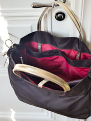 Venice satin nylon - Wild blackberry