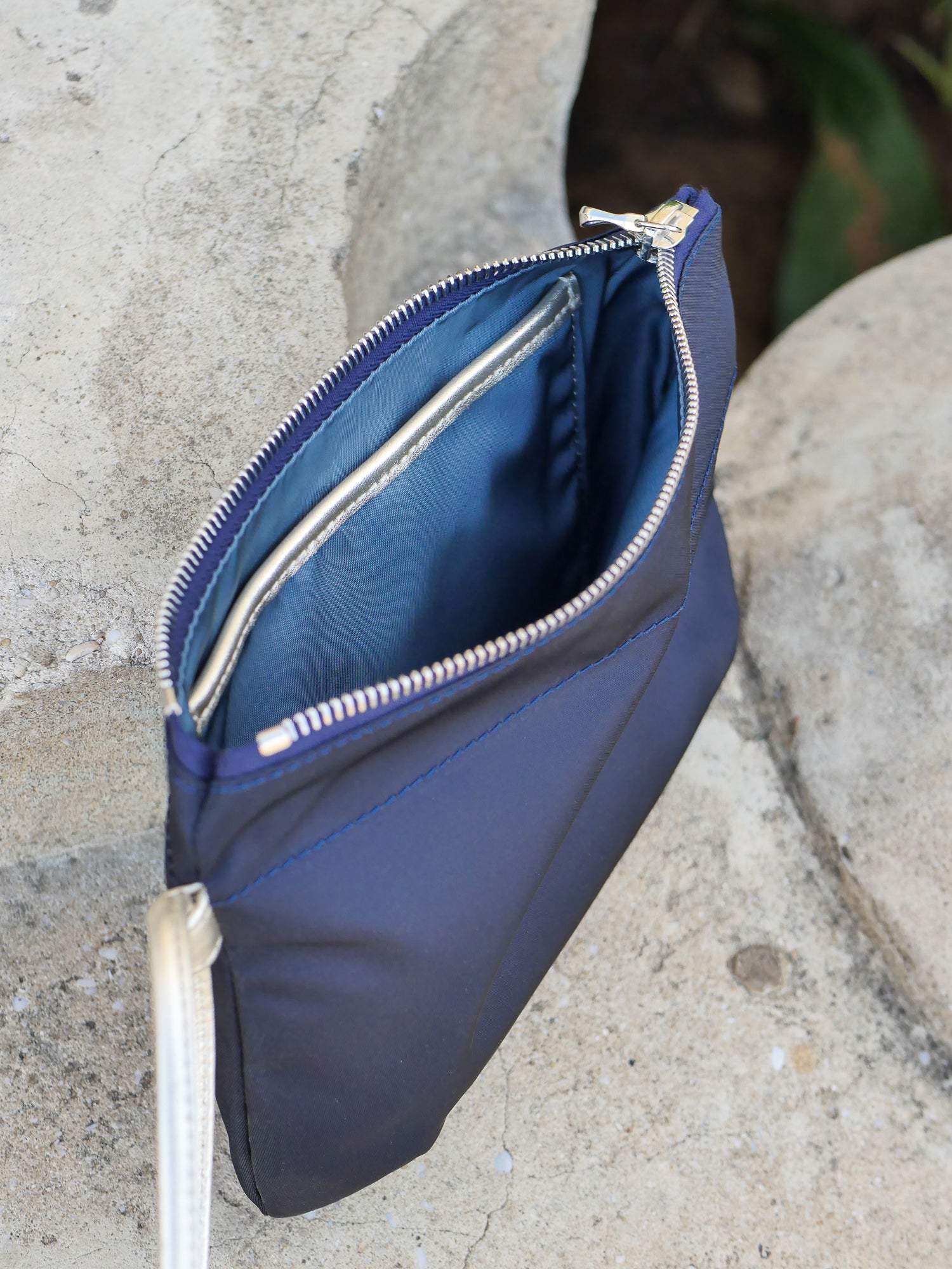Verona nylon satiné - Bleu Nuit