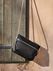 Brera satin nylon - Black
