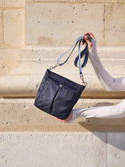 Arya satin nylon - Midnight Blue
