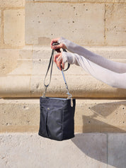 Arya satin nylon - Midnight Blue