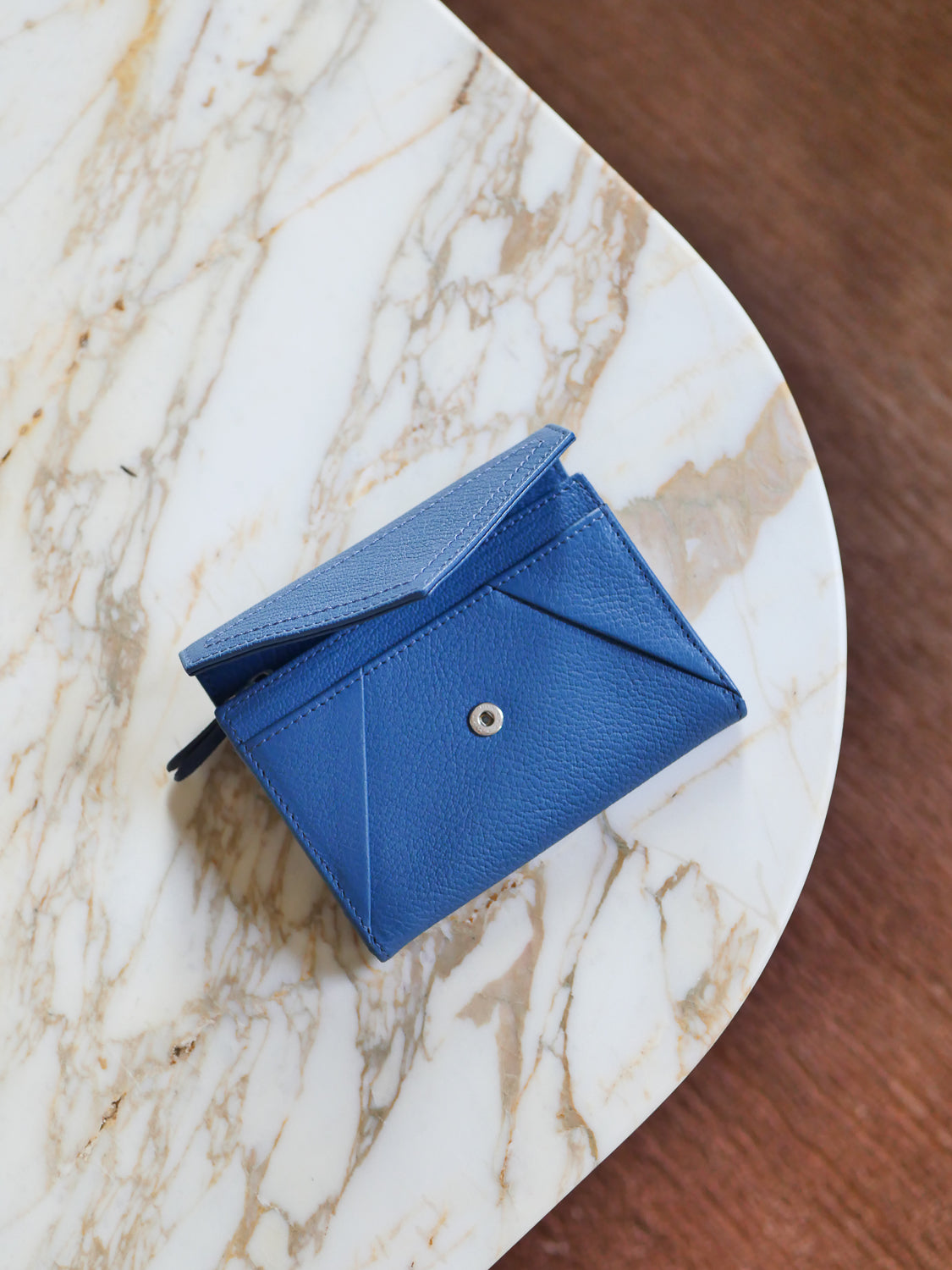 Anja cuir dutch - Yale Blue