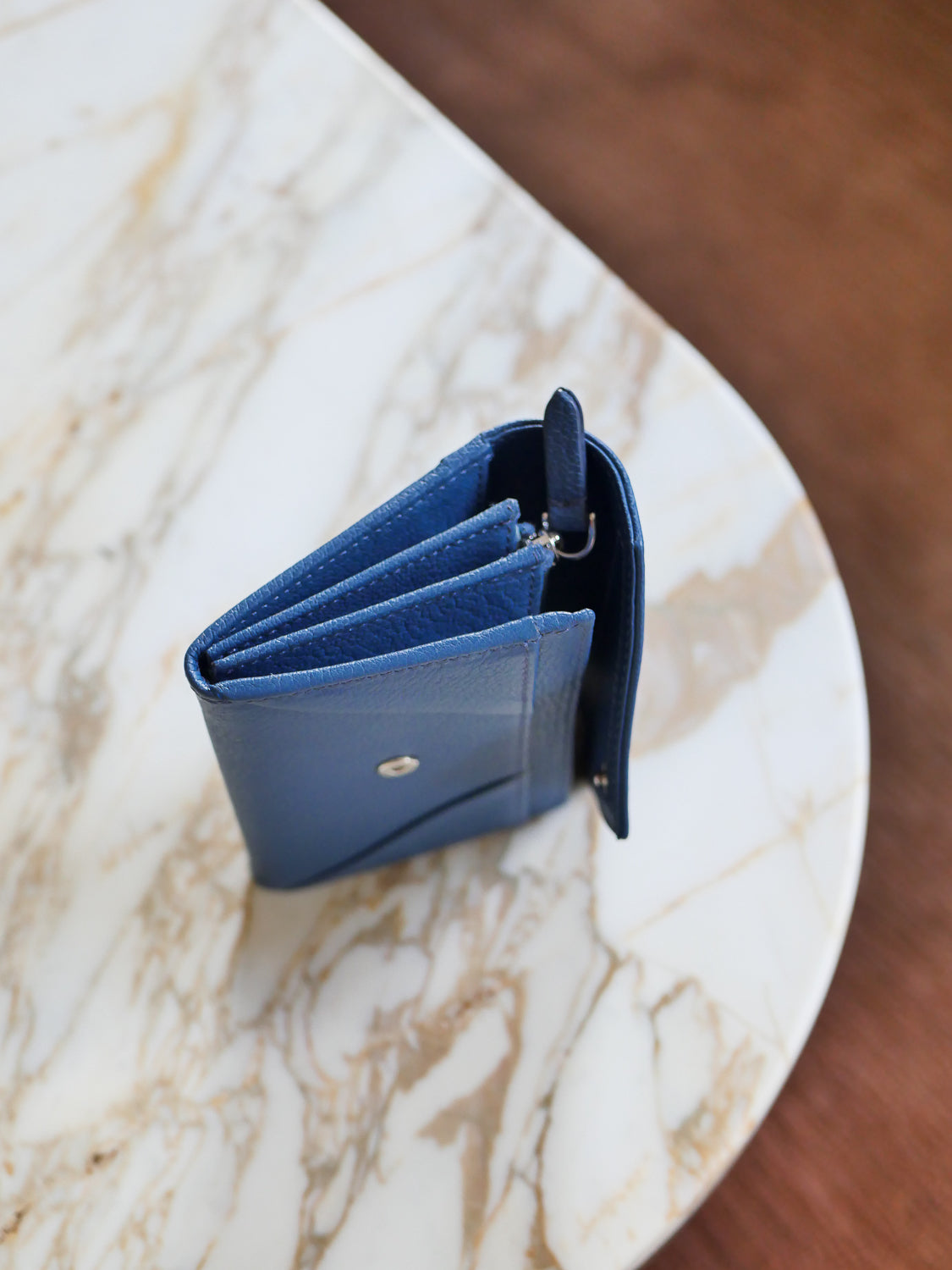 Anja cuir dutch - Yale Blue