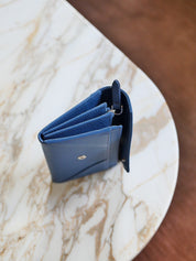 Anja cuir dutch - Yale Blue