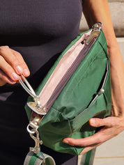 Arya satin nylon - Wild Green