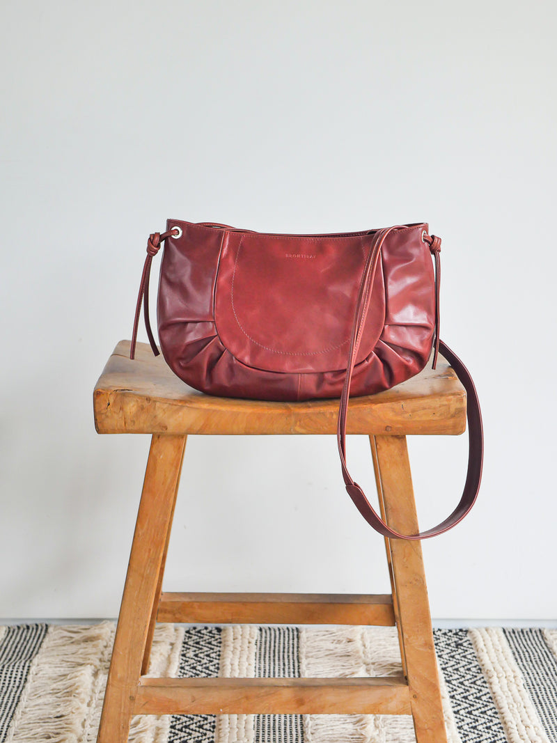 Carlotta cuir sassy - Boisé