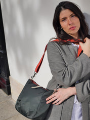 Hattie satin nylon - Dark Grey