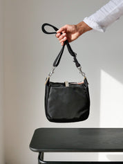 Hattie satin nylon - Black