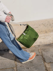 Hattie nylon satiné - Green