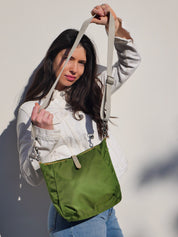 Hattie nylon satiné - Green