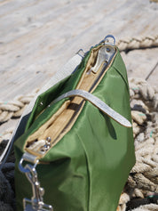 Hattie nylon satiné - Green