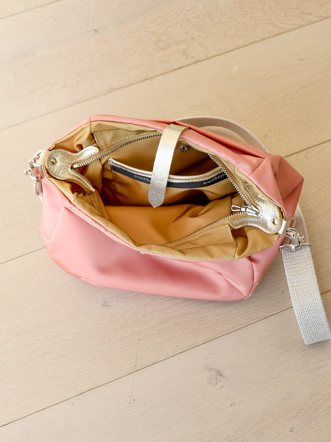 Hattie satin nylon - Salmon Pink