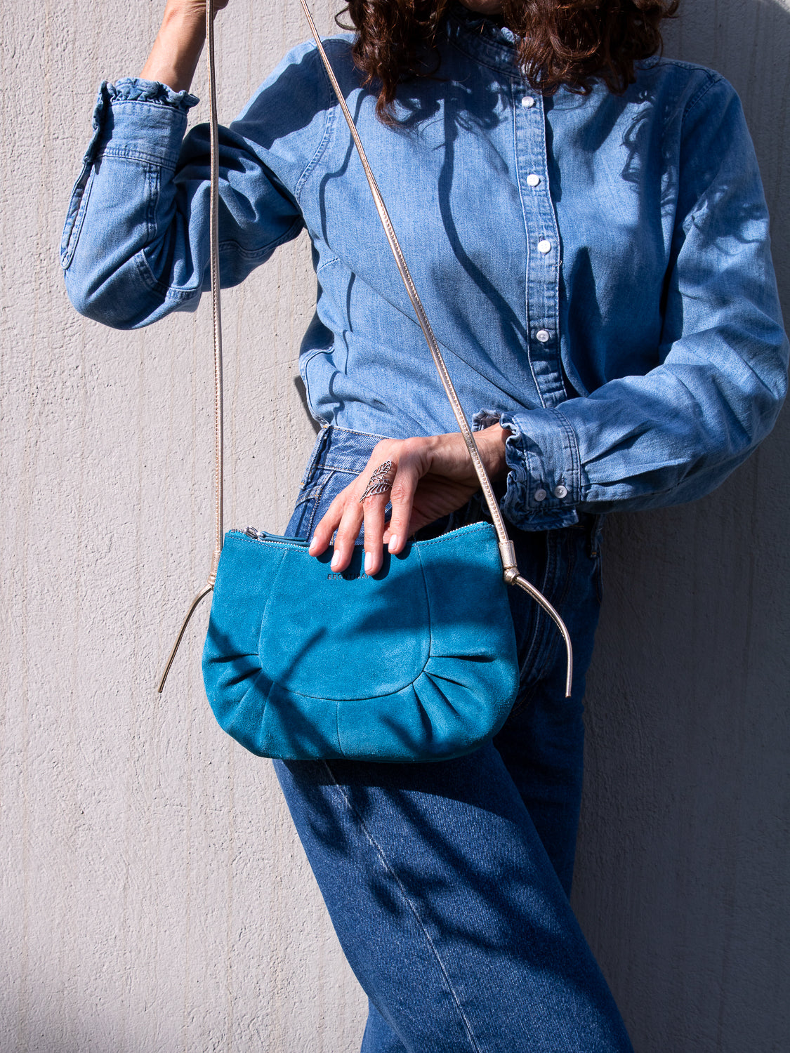 Ines daim - Majorca Blue