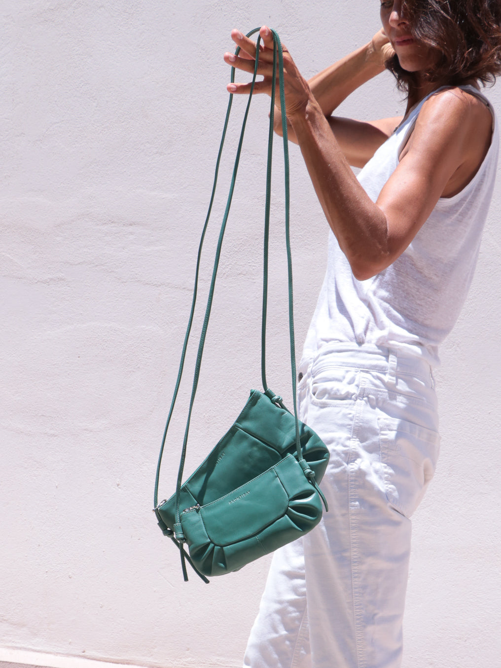 Isla cuir sassy - Green