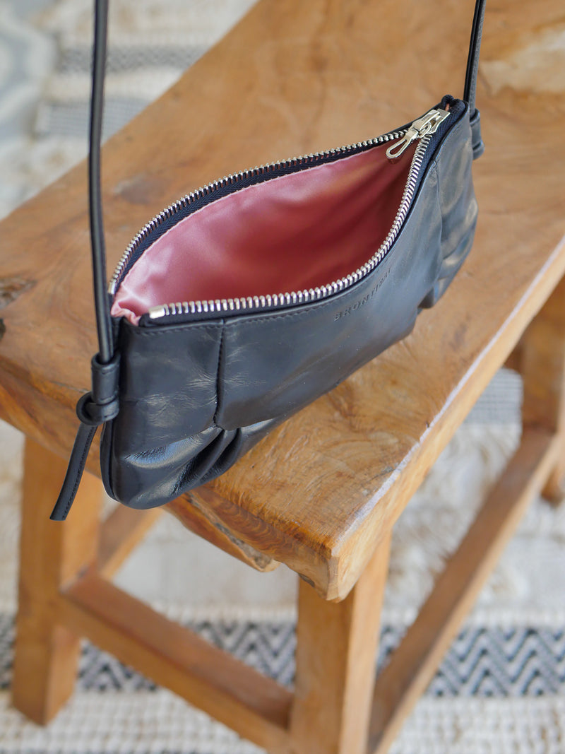 Isla cuir sassy - Noir