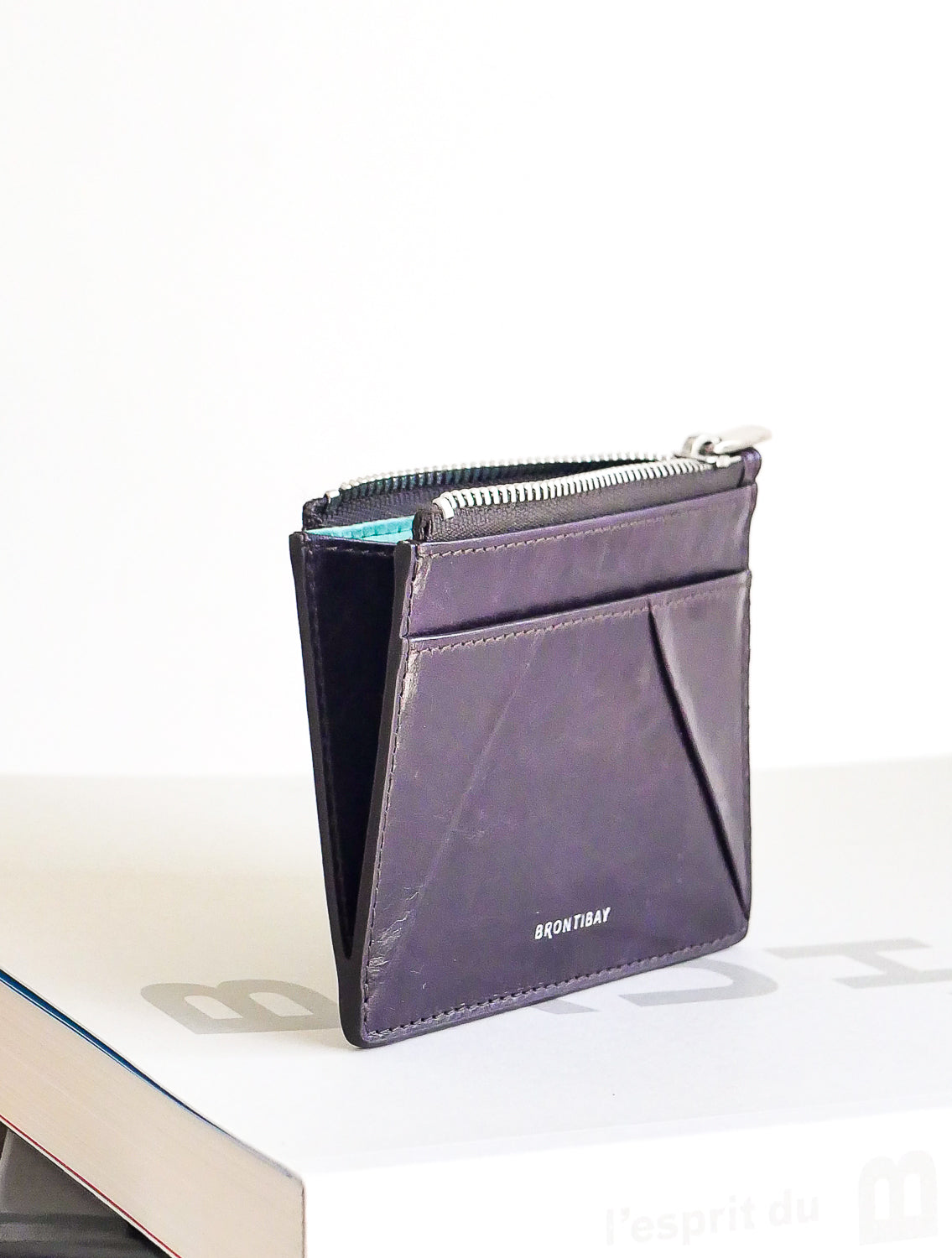 Kira cuir vintage - Blackberry