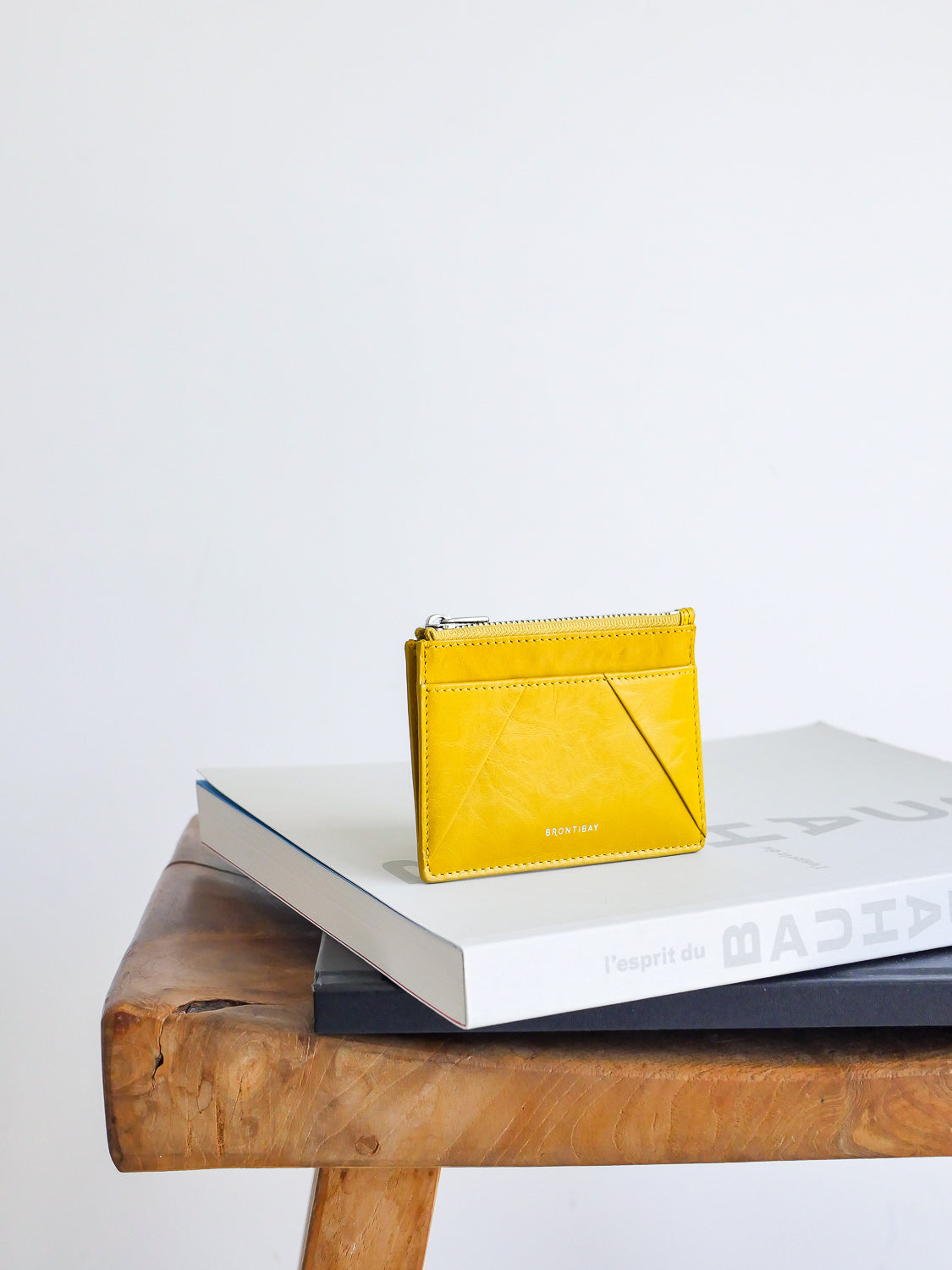 Kira cuir vintage - Jaune