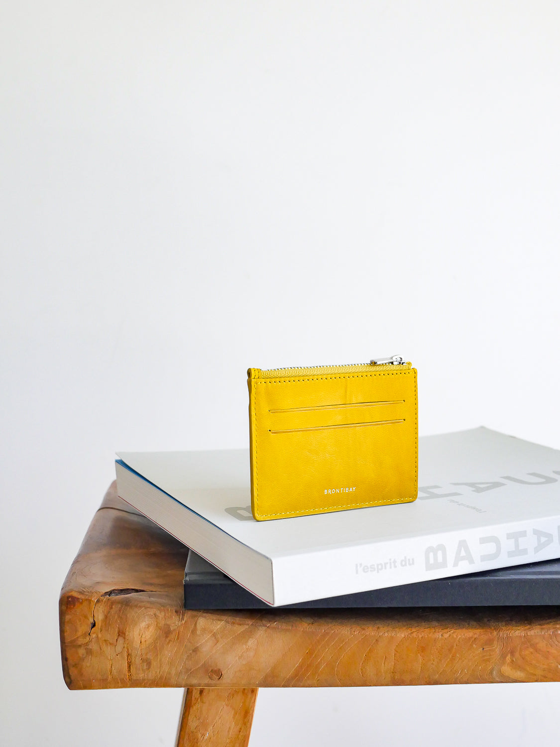 Kira cuir vintage - Jaune