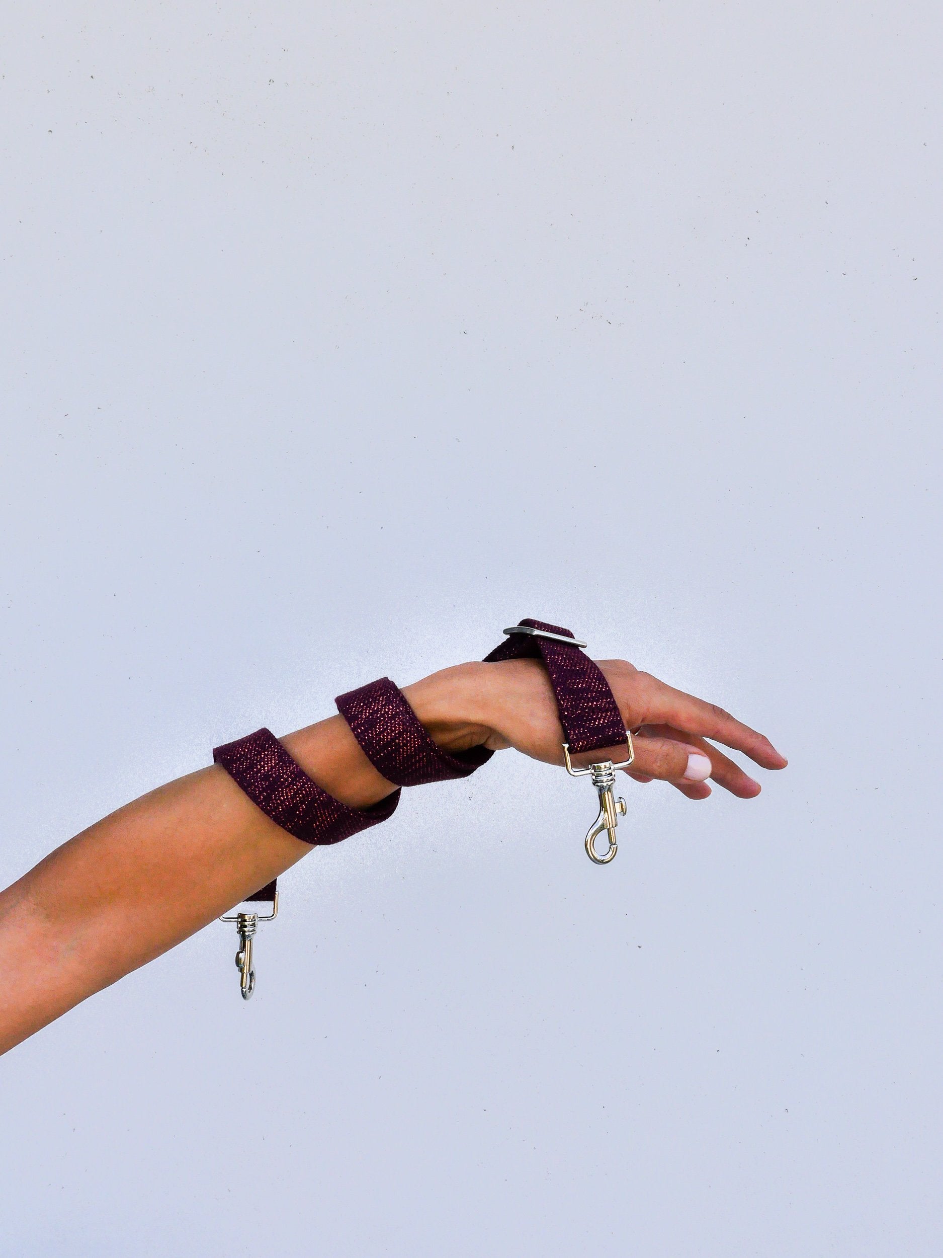 Kit Strap lurex - Bordeaux