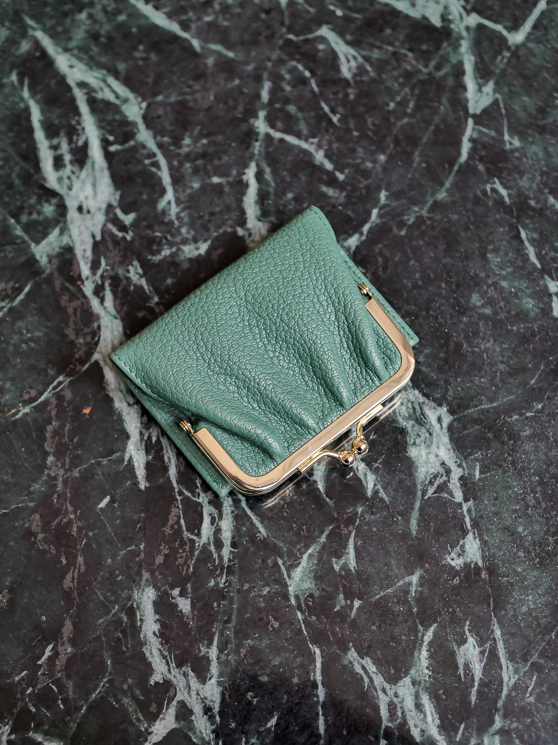 Maddy Dutch leather - Green Tea