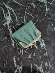 Maddy Dutch leather - Green Tea