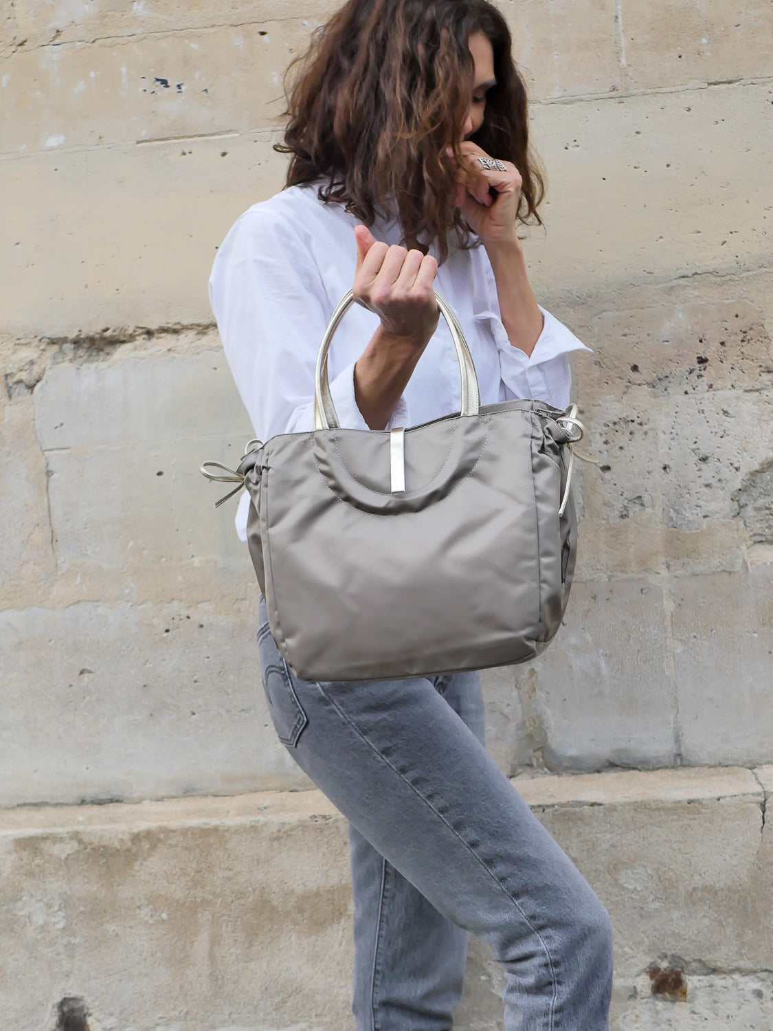 Naples satin nylon - Louve