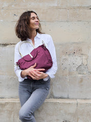 Naples nylon satiné - Malbec