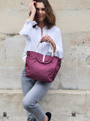 Naples nylon satiné - Malbec