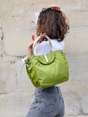 Naples nylon satiné - Vert Anise