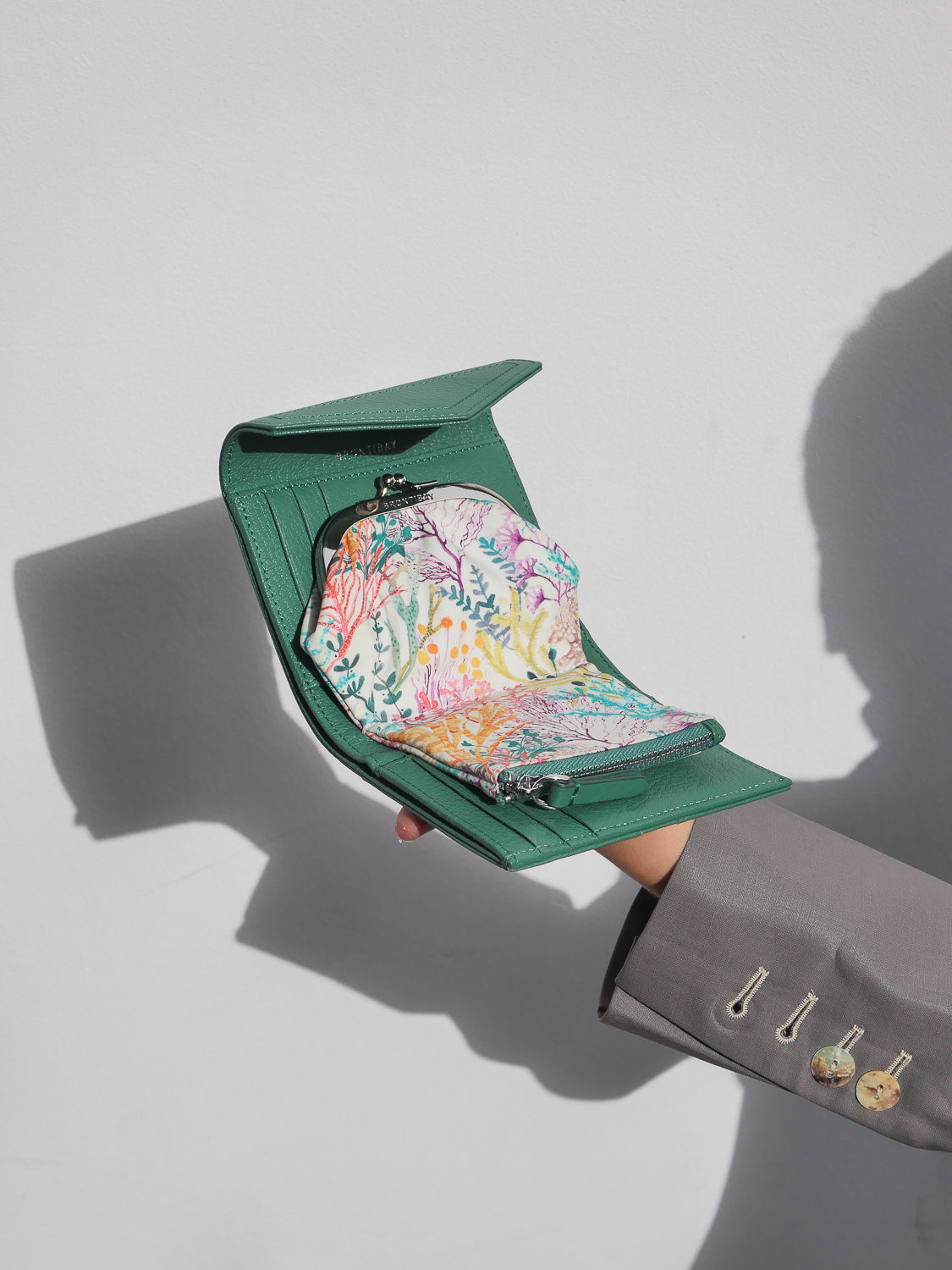 Pearl cuir dutch - Green Tea