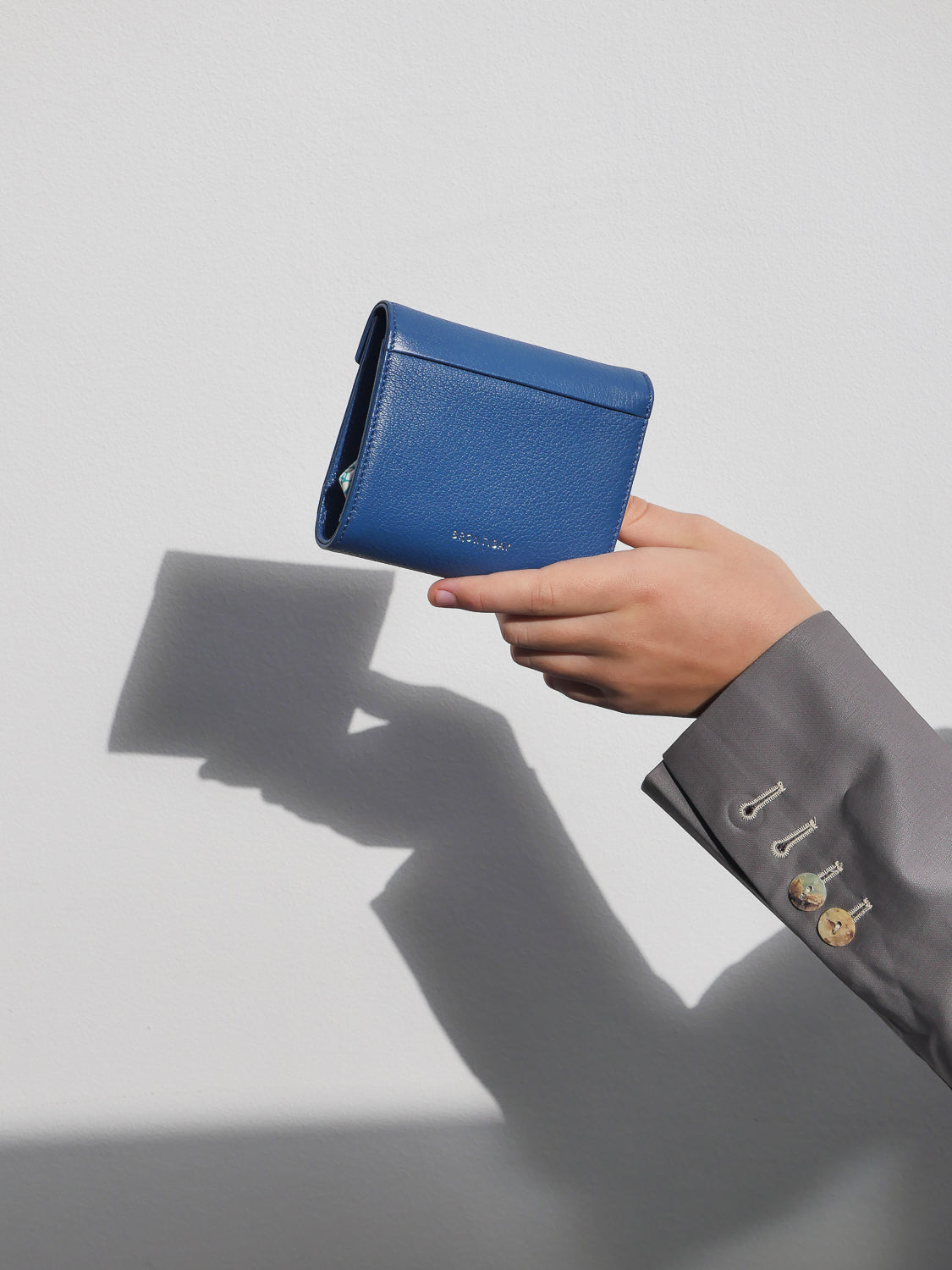 Pearl cuir dutch - Yale Blue
