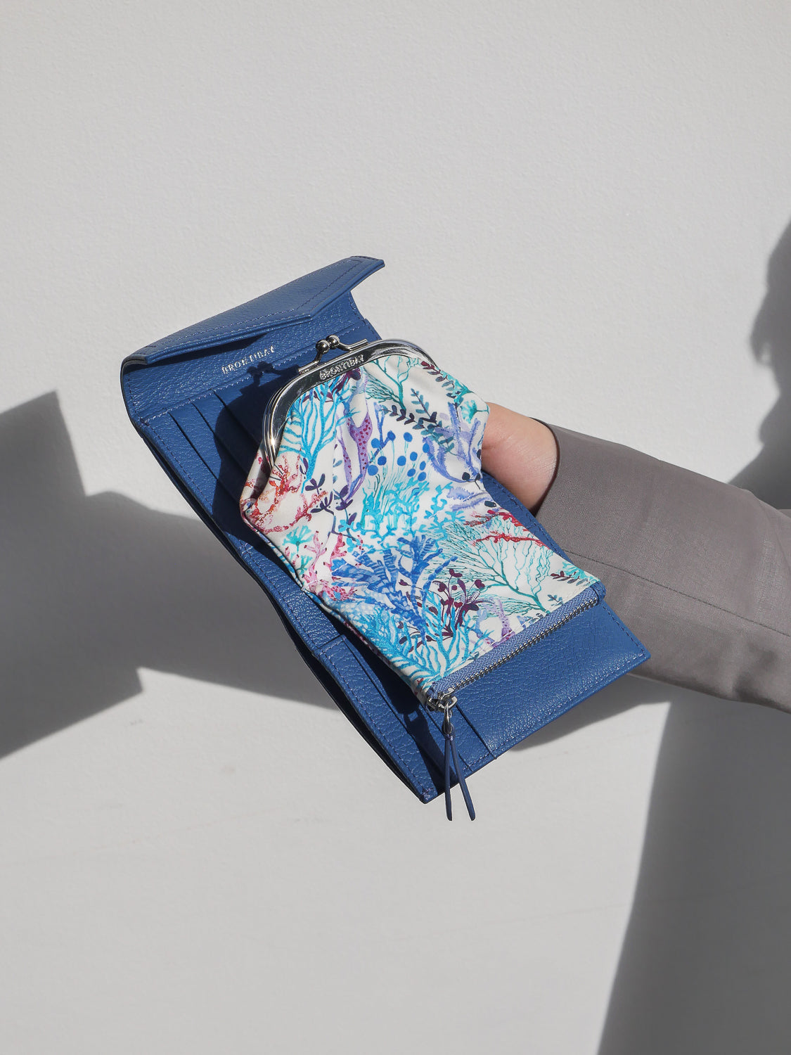 Pearl cuir dutch - Yale Blue