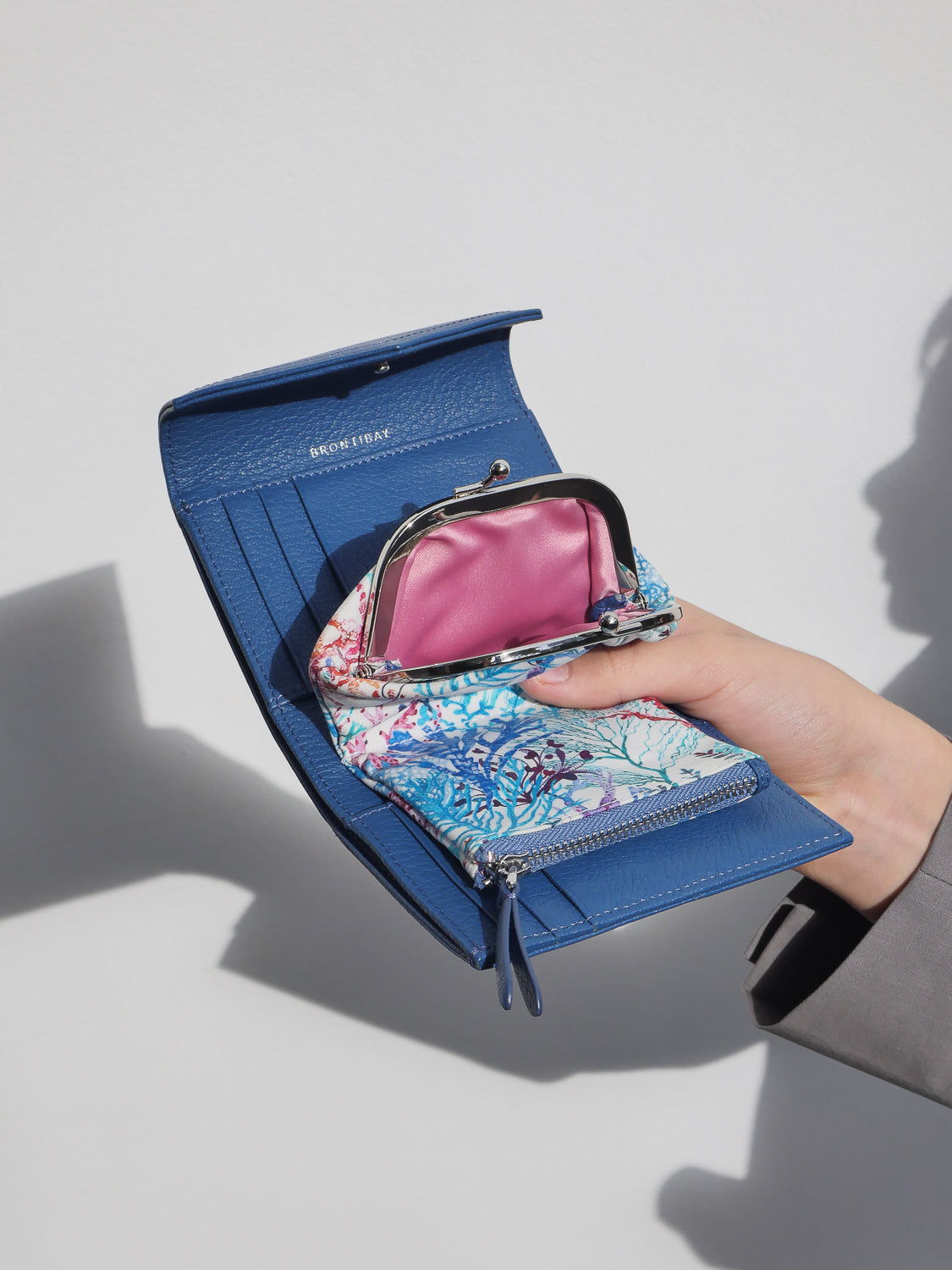 Pearl cuir dutch - Yale Blue