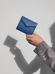 Pearl cuir dutch - Yale Blue