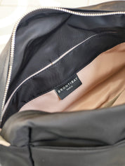 Ravello satin nylon - Black