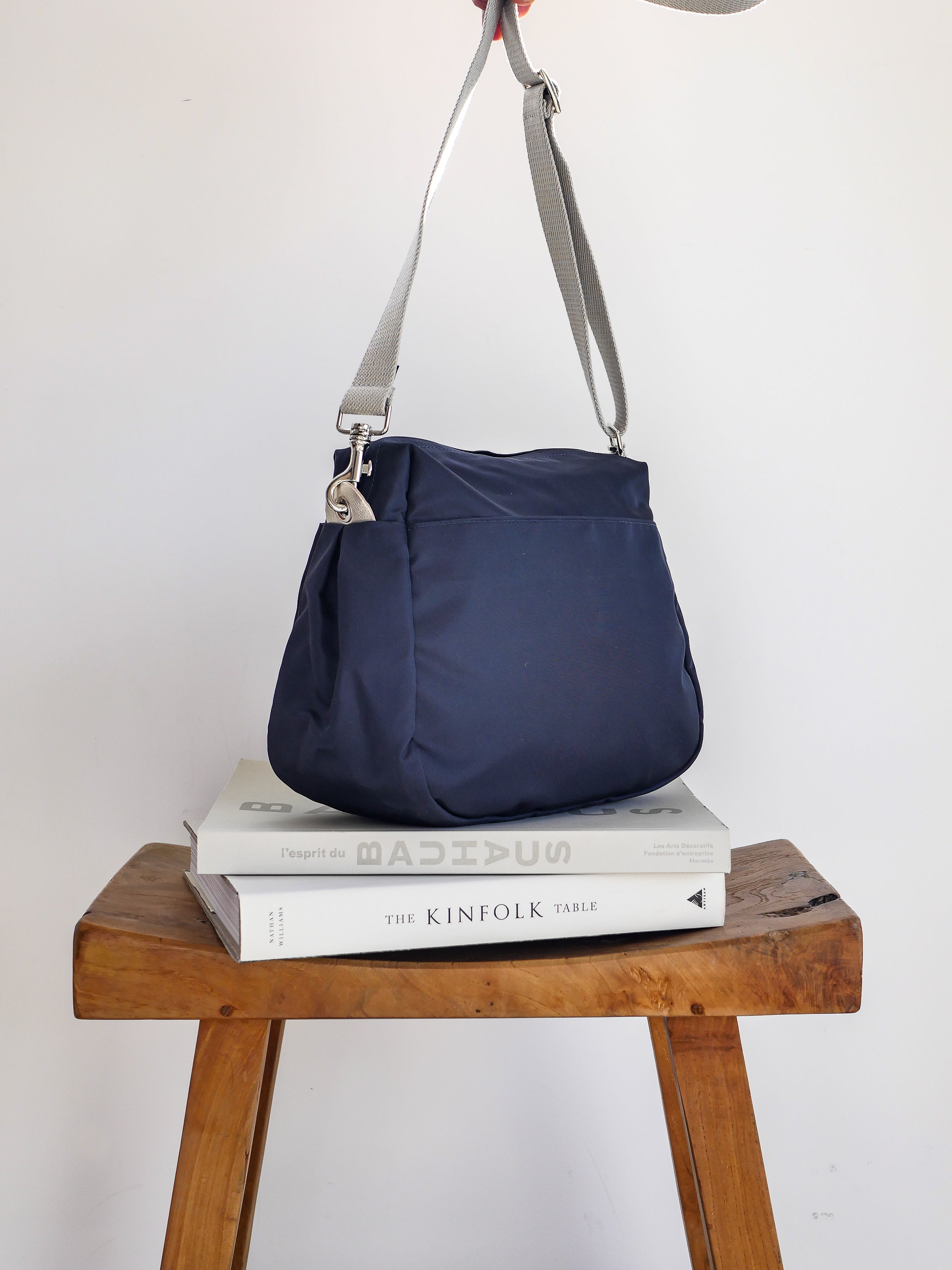 Ravello nylon satiné - Bleu Nuit