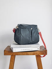 Ravello satin nylon - Dark Grey