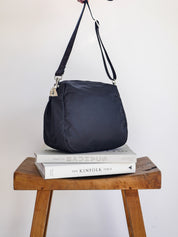 Ravello satin nylon - Black