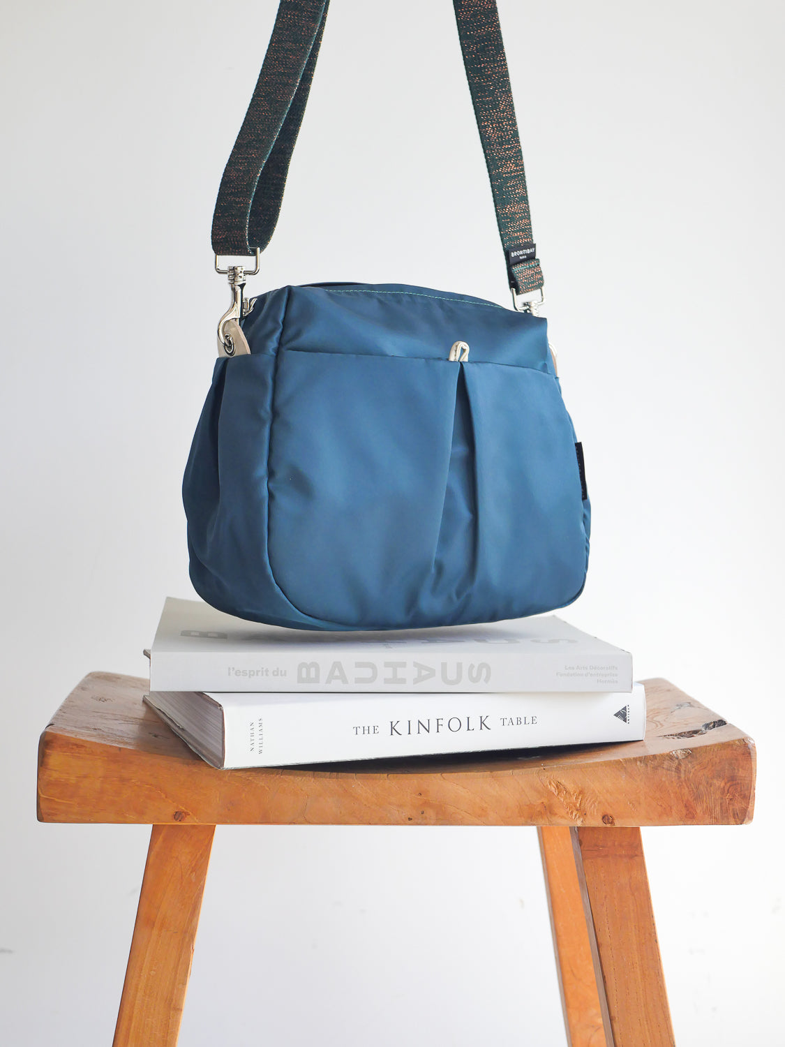 Ravello satin nylon - Deep Sea