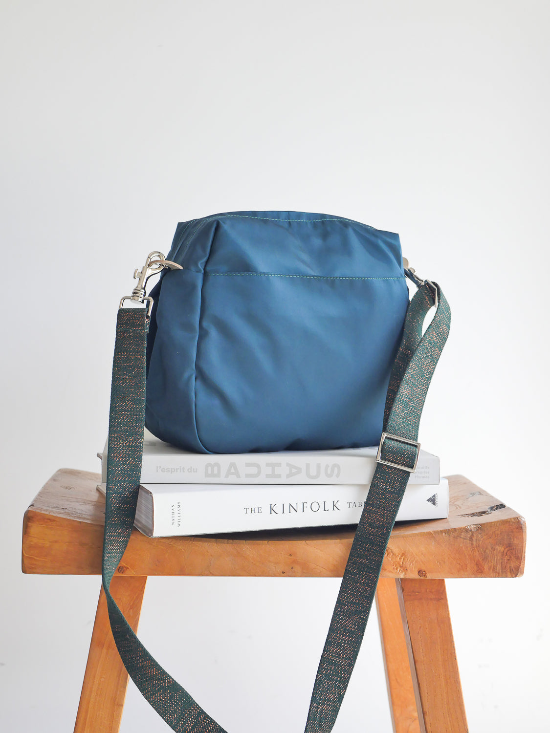 Ravello satin nylon - Deep Sea