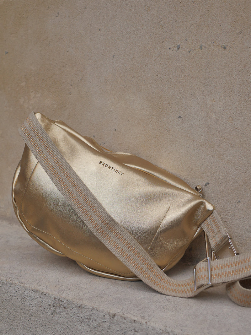 Sakari cuir luna - Old Gold